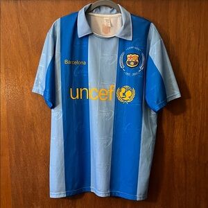 Ronaldinho Barcelona XL Camp Nou 50th Anniversary Commemorative Jersey